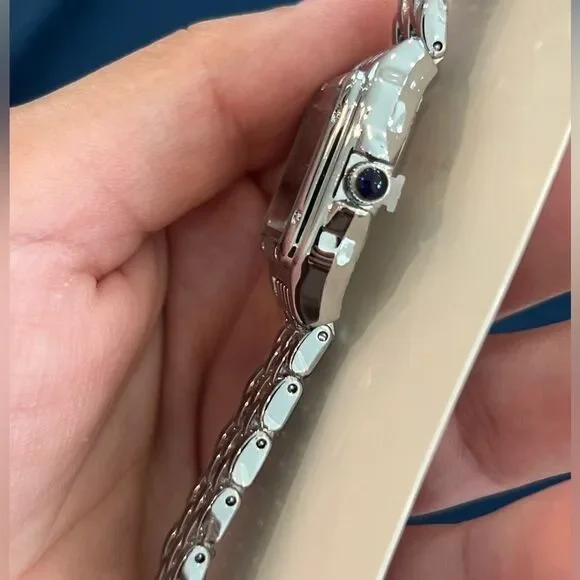 Panthere classic  Silver Watch & LOVE Bracelet Set - Timeless Style - Picture 5 of 7